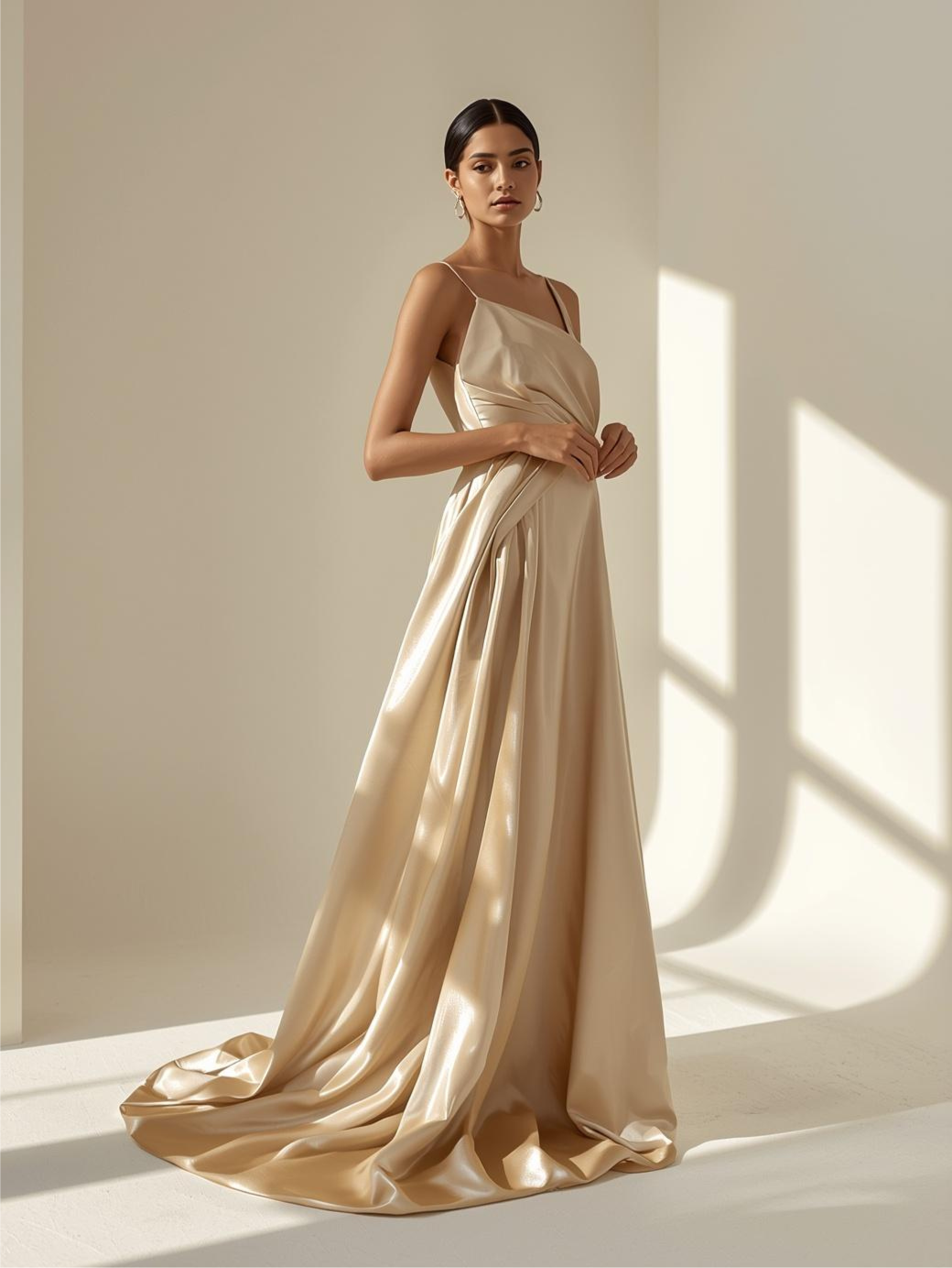 Soft Glamour Satin Dresses